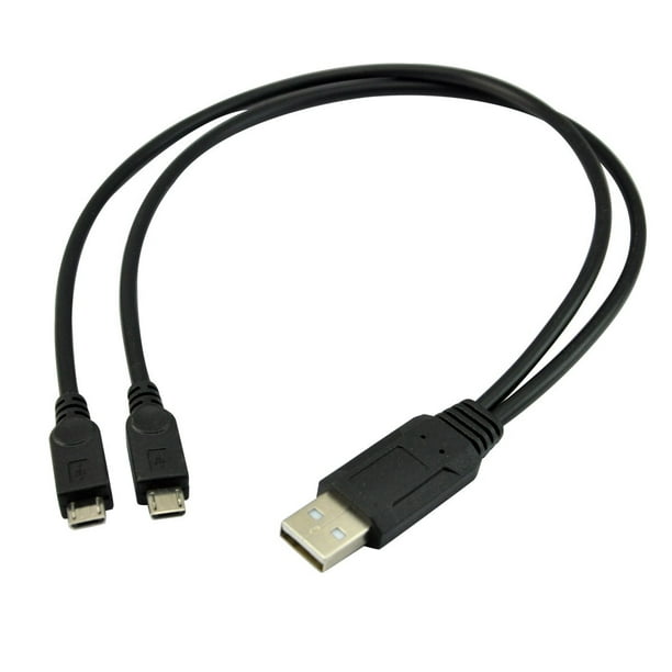 Cable Length: USB hub, Color: USB 1 to 2 hub Computer Cables Free Drivers Installing Plug and Play usb2.0 Data Cable 1 to 2 hub for Smartphone Tablet 